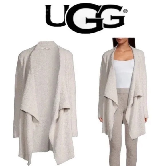 UGG Sweaters - UGG Women's Soft Cream Open Cardigan